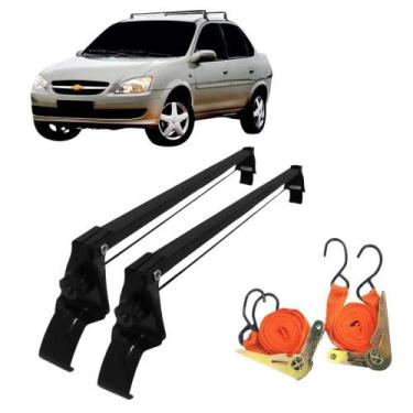 Imagem de Rack De Teto Corsa Hatch Classic 4 Portas + 2 Cintas Catraca - Vhip