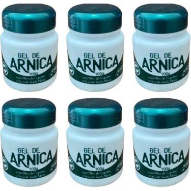 Imagem de GEL DE ARNICA OLEO DE COPAIBA MULTI ERVAS 100gr DEMAZON KIT 6 UND