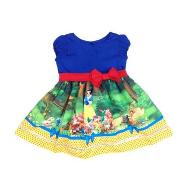 Imagem de Vestido Branca de Neve e Anões Festa Infantil - Ateliê Iza Rocha, 04