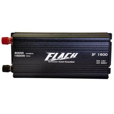 Imagem de Inversor de Tensão 12v/220v 800w Nominal 1600w Pico - Flach