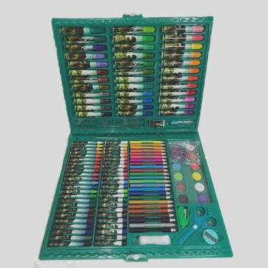 Imagem de Estojo De Pintura Mundo Dos Dinossauros 150 Peças. - fun games