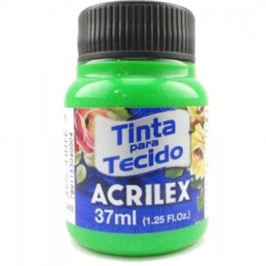 Imagem de Tinta Para Tecido 37ml Fluorescente - 101 Verde Acrilex