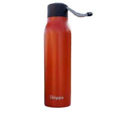 Imagem de Garrafa Térmica Inox 600ml - Laranja - Shippo