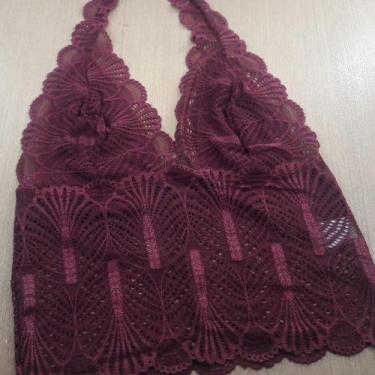 Imagem de Cropped Frente Única em Renda - C8856 - Moret Confecções