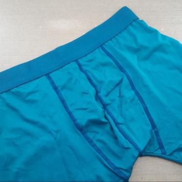 Imagem de Cueca Ciclista Longa Confortável Boxer - Ternura Íntima, Verde pavão, 