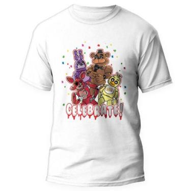 Imagem de Camiseta Fnaf Five Nights At Freddys Jogo Game 3 - Kamisetas Otaku, Br