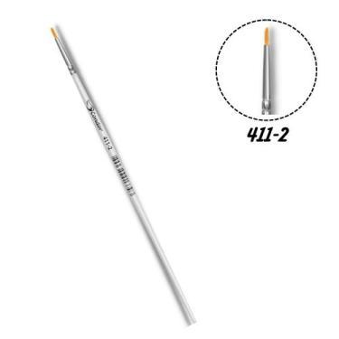 Imagem de Pincel Condor 411-02 Chato Sintético Cabo Longo