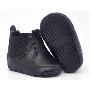 Imagem de Botina Meninino Menina Infantil Bebê Rescém Nascido Batizado Sapatinho