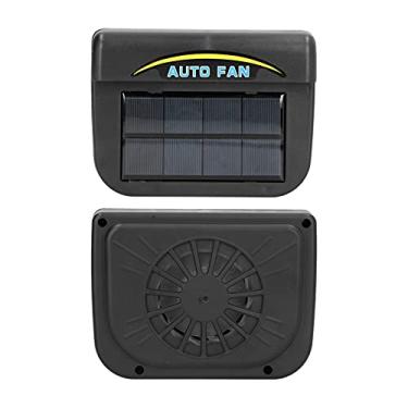 Imagem de Ar Condicionado Movido a Energia Solar, Refrigerador Movido a Energia Solar Com Ventilador de Ventilação ABS 2V para Modelos de Uso Geral (Ventilador solar para carro_big board)