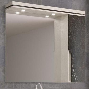 Imagem de Armário Espelheira de Banheiro 100cm com LED 01 Porta Ref 1000 Cewal -