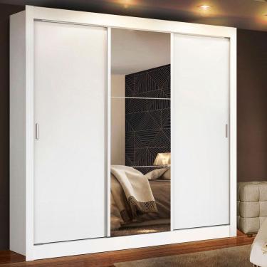 Imagem de Guarda Roupa Casal Madesa Mônaco 3 Portas de Correr com Espelho XV
