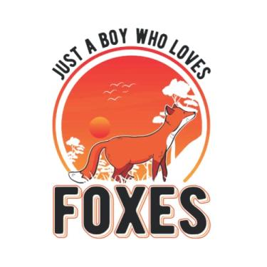 Imagem de Notebook With Foxes: Fox Boy Gift / 6x9 Inches / 120 graph Sites