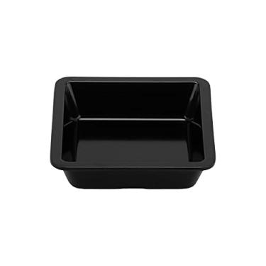 Imagem de Prato lateral quadrado G.E.T. Enterprises ML-122-BK 170 g, preto