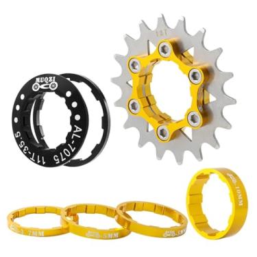 Imagem de ZOCKZ Roda dentada de cassete de velocidade única 12/13/14/15/16/17/18/19/20/21/22T MTB Kit de conversão de velocidade única bicicleta roda dentada de cassete de bicicleta de velocidade única para