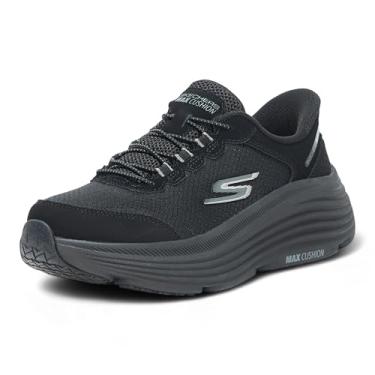 Imagem de Skechers Tênis feminino Max Cushion Endeavour Cardova Hands Free Slip-ins, Preto, 5.5 Wide