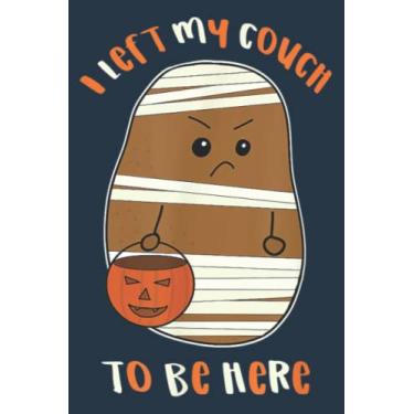 Imagem de Funny Angry Grumpy Potato in Halloween Mummy: Premium matte cover design, 116 Pages, Size 6 x 9in