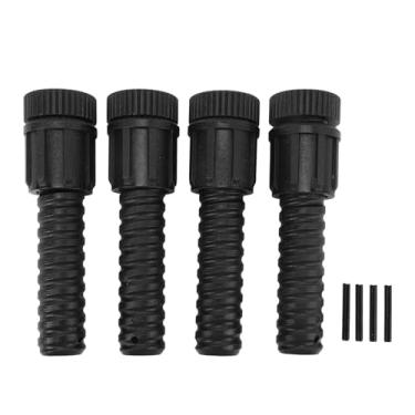 Imagem de Niveladores de Pernas Ajustáveis Design Em Espiral Acessórios para Fogão para Churrasco de Acampamento Leve Portátil Compatível Com Churrasqueiras Piqueniques