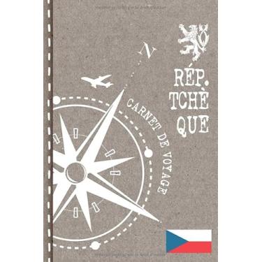 Imagem de Republique Tcheque Carnet de Voyage: Cahier de Voyageurs Dot Grid Pointillé A5 - Dotted Journal de bord pour Ecrir. Livre pour l'écriture, dessiner. Souvenirs d'activités vacances - Notebook á points