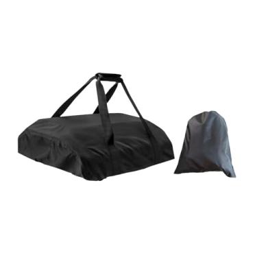 Imagem de ＫＬＫＣＭＳ Capa protetora para máquina de pão, lavável com alça, leve, forno, poeira, fritadeira, ar, torradeira, 77x60x22cm