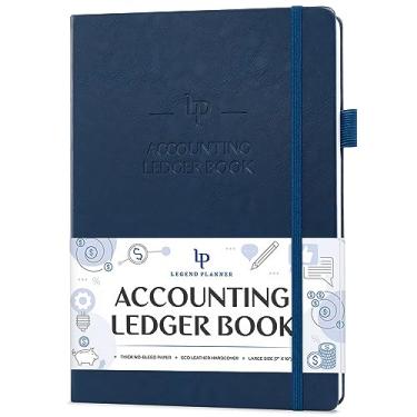 Imagem de Legend Accounting Ledger Book 17,8 x 25,4 cm - Azul escuro