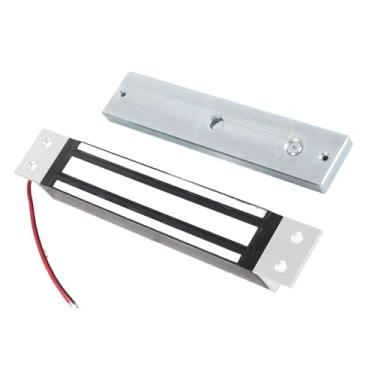 Imagem de Fechadura Magnética Elétrica Dc12v, 280kg, 600lbs, Design Antimagnético, Modo Nc Seguro para Porta à Prova de Fogo de Madeira, Vidro e Metal