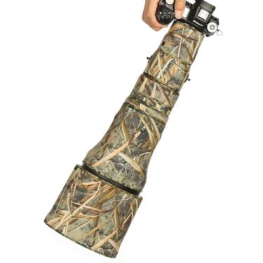 Imagem de CHASING BIRDS Capa protetora de lente à prova de chuva para Nikon Z 800 mm f/6.3 VR S à prova de chuva (nova camuflagem de palheta, com 2.0X TC)