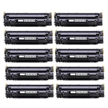 Imagem de Kit 10 Toner Compatível Para Impressora P1102w M1132 M1210 Ce285a cb43