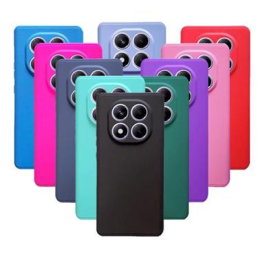 Imagem de Capa Aveludada Anti Impacto Para Xiaomi Redmi Note 14 Pro 4G - GR Glob