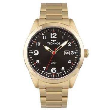 Imagem de Relógio Technos Masculino Militar Dourado - 2115TYS/1P