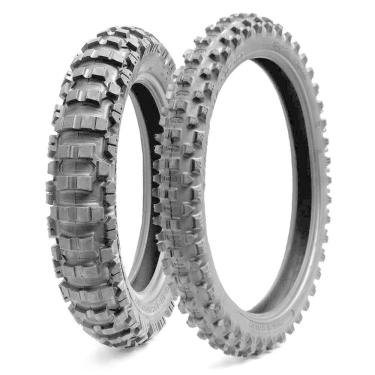 Imagem de Par Pneu Dianteiro Traseiro Borilli Rally 90/100-21 140/80-18 Bmw Africa Twin Ktm