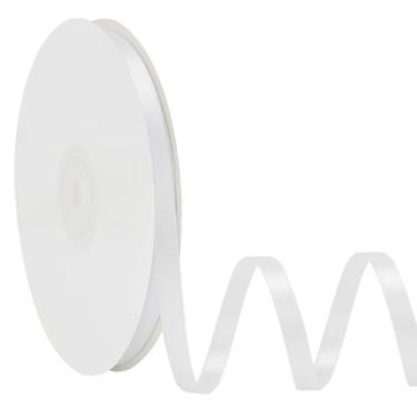 Imagem de Fita de Cetim Branca Dupla Face Simplegoal - 6mm x 45m