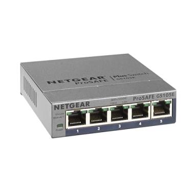 Imagem de Switch Netgear Gigabit Smart Manager Plus, 5 portas, 5 port, 05 Port