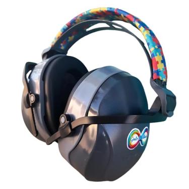 Imagem de Abafador de Ruido Cinza para Autistas 26 DB crianças e adolescentes