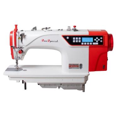 Imagem de Máquina Costura Industrial Reta Eletrônica SS19E-D4-PR-QI 220V - Sun Special