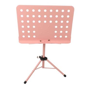 Imagem de Partituras Portáteis e Dobráveis ​​Stand para Músicos Profissionais - para Uso de Guitarra e Violino Em Ple (Roxo) (Róseo)