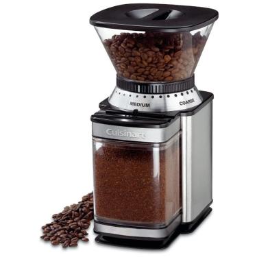 Imagem de Moedor de Café e Grãos Elétrico Profissional 240g, Aço Inoxidável, 110v, CUISINART DBM 8P1, Prateado