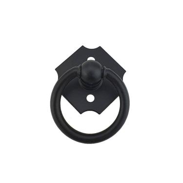 Imagem de Puxador Argola Puxadores Rustico Para Gavetas Preto