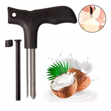 Imagem de Fura Coco Furador Abridor Perfurador Prático Profissional - Clink
