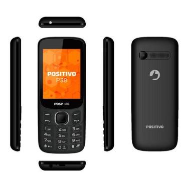 Imagem de Telefone Celular Simples Ideal Para Idosos Positivo P38 3g Botão Grand