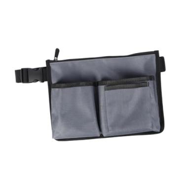 Imagem de Zialofi Bolsa de cintura para enfermeira ajustável, pochete para chaves, kits de ferramentas de enfermagem para homens, Cinza