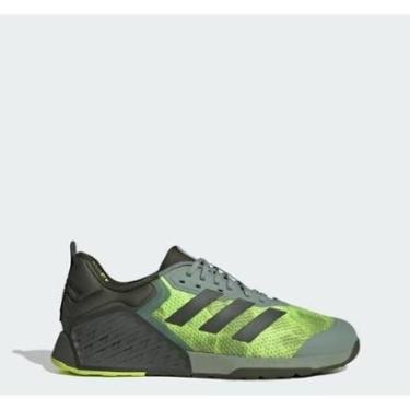 Imagem de Tenis Adidas Dropset 3 Trainer IH5247 Cinza/Verde-Masculino
