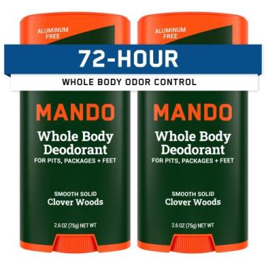 Imagem de Desodorante Mando Whole Body para Homens - 72h de Proteção - 2 Unidade