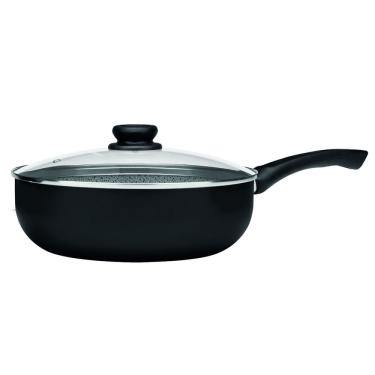 Imagem de Frigideira panelux wok alum 28CM aa preto tmp maximum stone