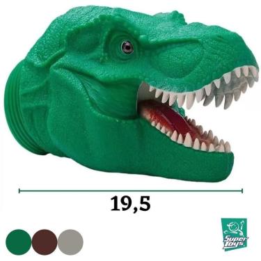 Imagem de Fantoche De Mao Cabeca Dinossauro 20X11X9Cm Amigo