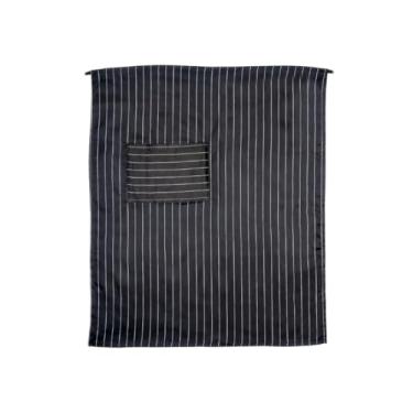 Imagem de Avental de comprimento total profissional aprovado pelo chef com dois bolsos frontais | Alça ajustável e resistente à água para funcionários de cozinha de chef | 76 cm L x 86 cm P, unissex, faixa de