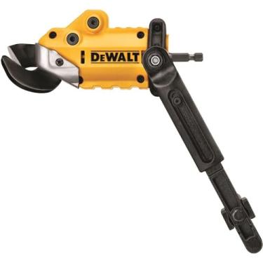 Imagem de Dewalt Tesoura para Chapa Impact Connect, Ferramenta para Corte de Materiais de Até 18GA, com Cabeça Giratória, Modelo DWASHRIR