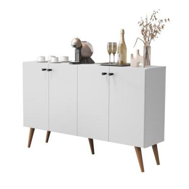 Imagem de Aparador Bancada Sala Jantar Buffet Balcão Cozinha Cantinho do Café 4 