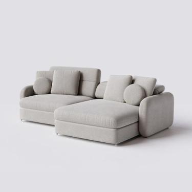 Imagem de Sofá Denver 1,94m em Linho Safira Off White - Home Mobily