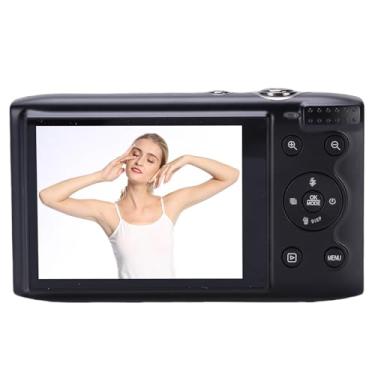 Imagem de Câmera Digital, Câmera de Vlogging WiFi 5k 72MP Com Tela de 2,8, 16x Zoom AF AutoFocus, Flash Light, 8 Modos para Fotografia de Viagem (BLACK)