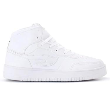 Imagem de Tênis Infantil Botinha Casual Feminino Hart Star (BRANCO, BR, Criança de 9 a 12 anos, Numérico, 37)